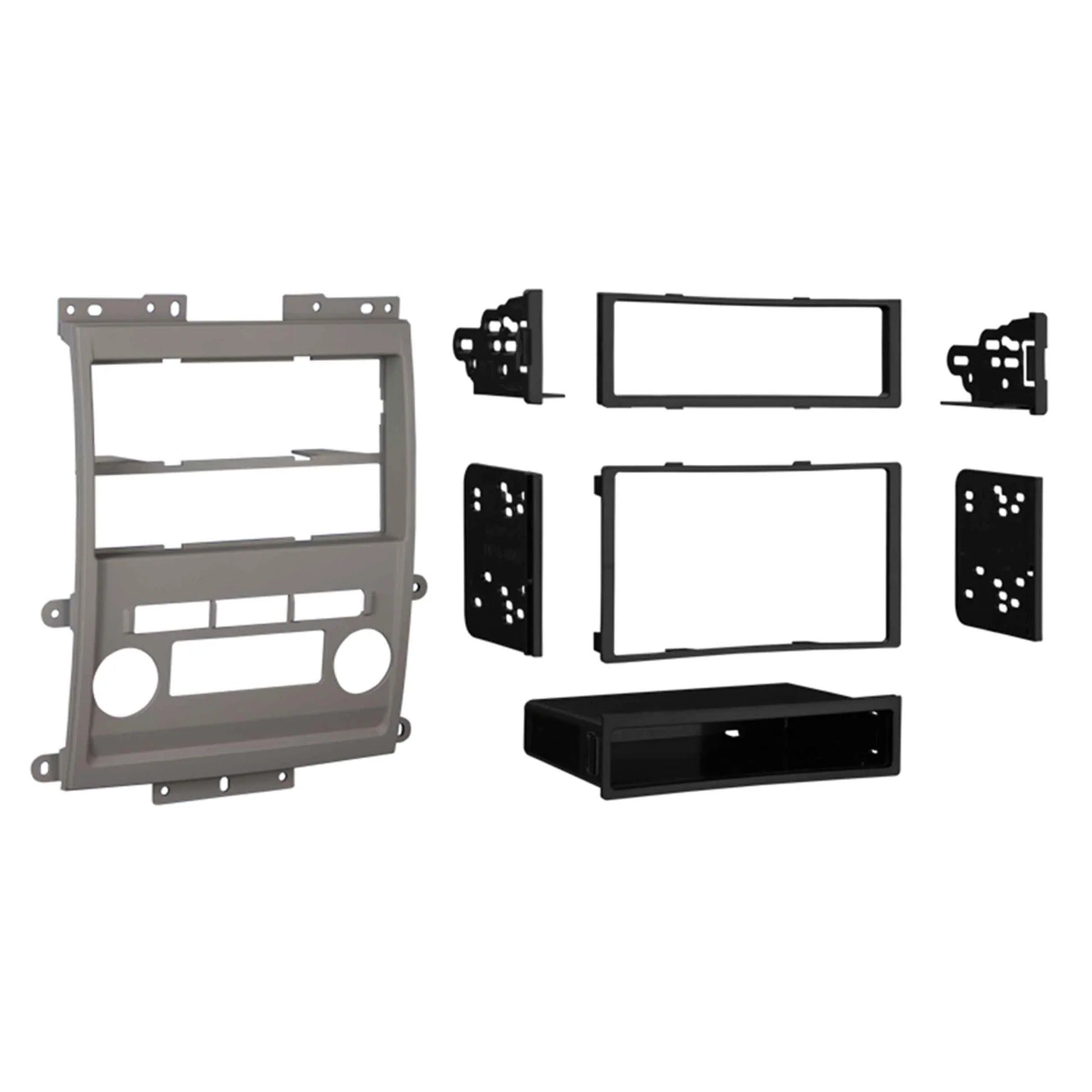 Metra 99-7428G Front/Xter 2009-2012 with Tech Option Gray