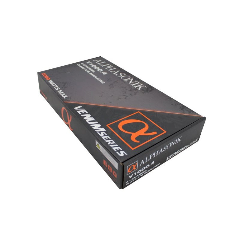 Alphasonik V1000.4 | 4-Channel Class A/B Amplifier