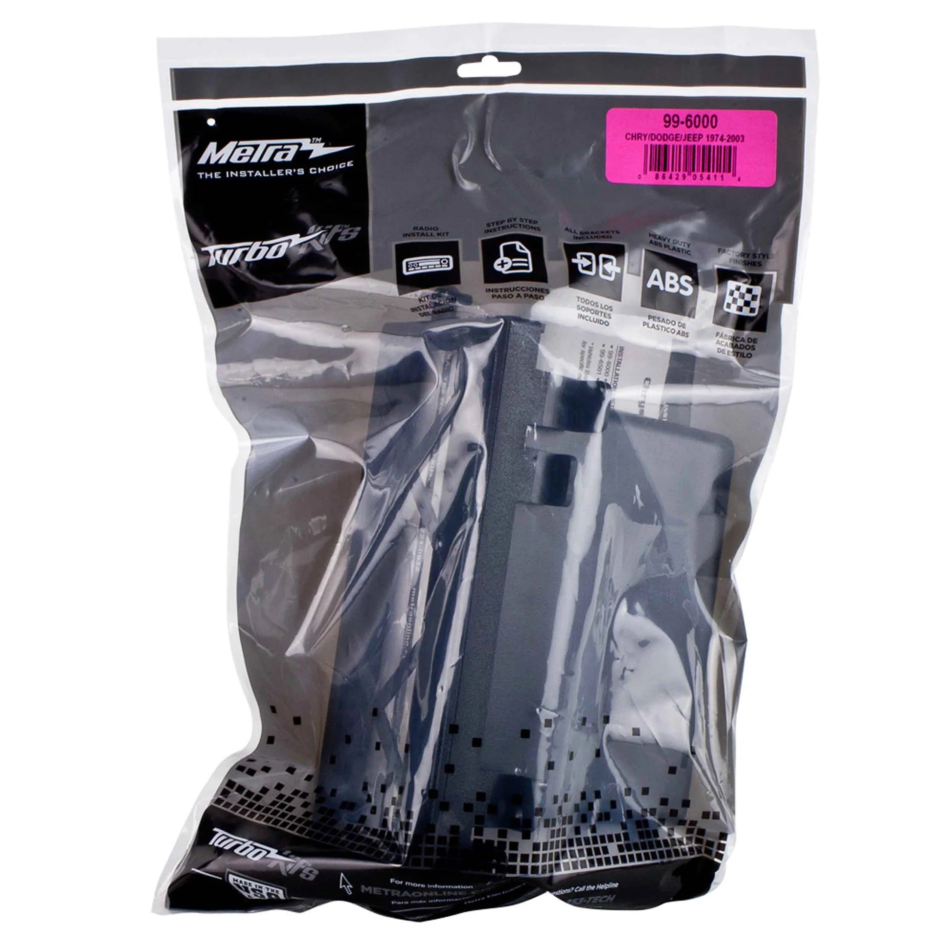 Metra 99-6000 -Chrysler/Dodge/Plymouth 1993-2002