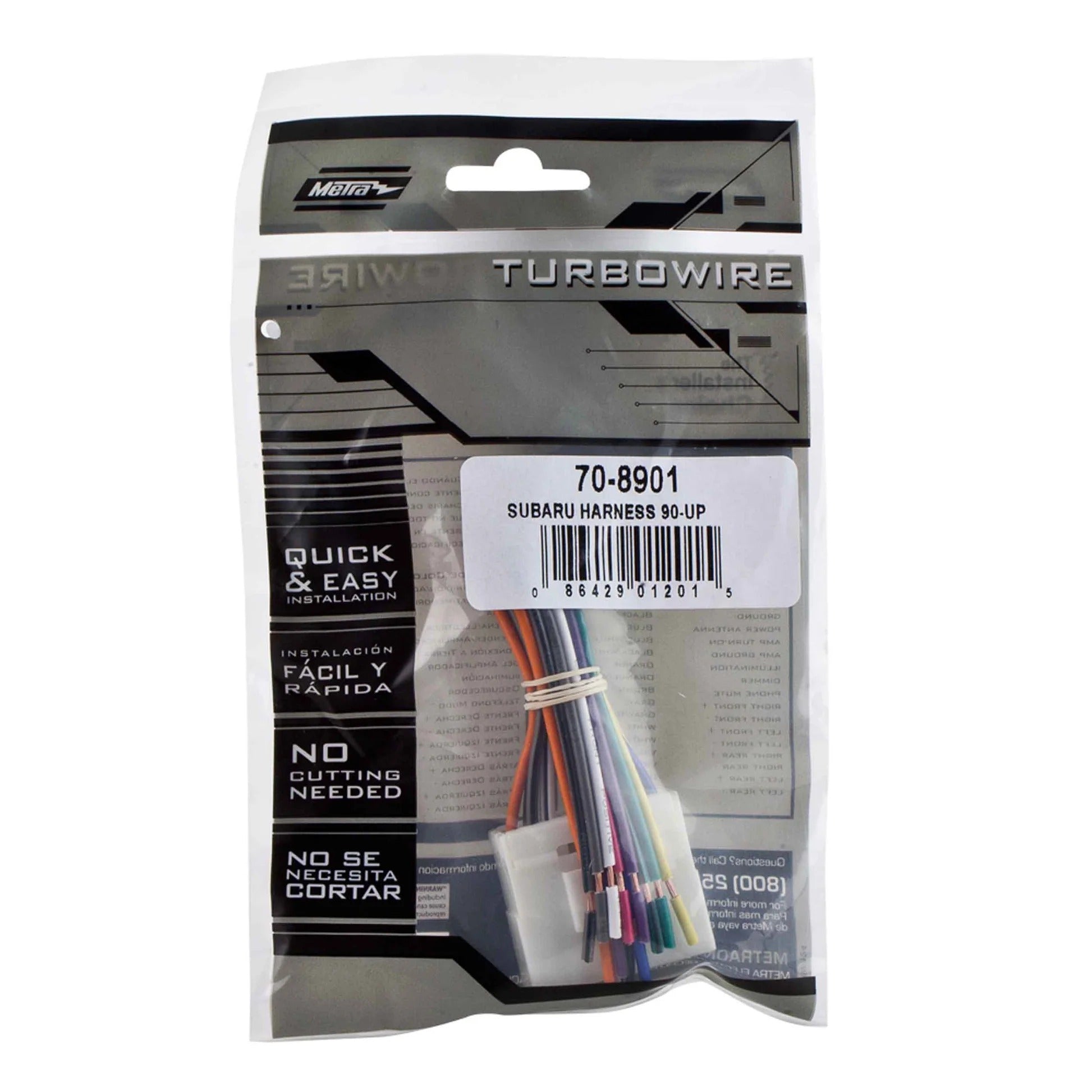 Metra 70-8901 Radio Replacement Harness For Subaru 1990-2013