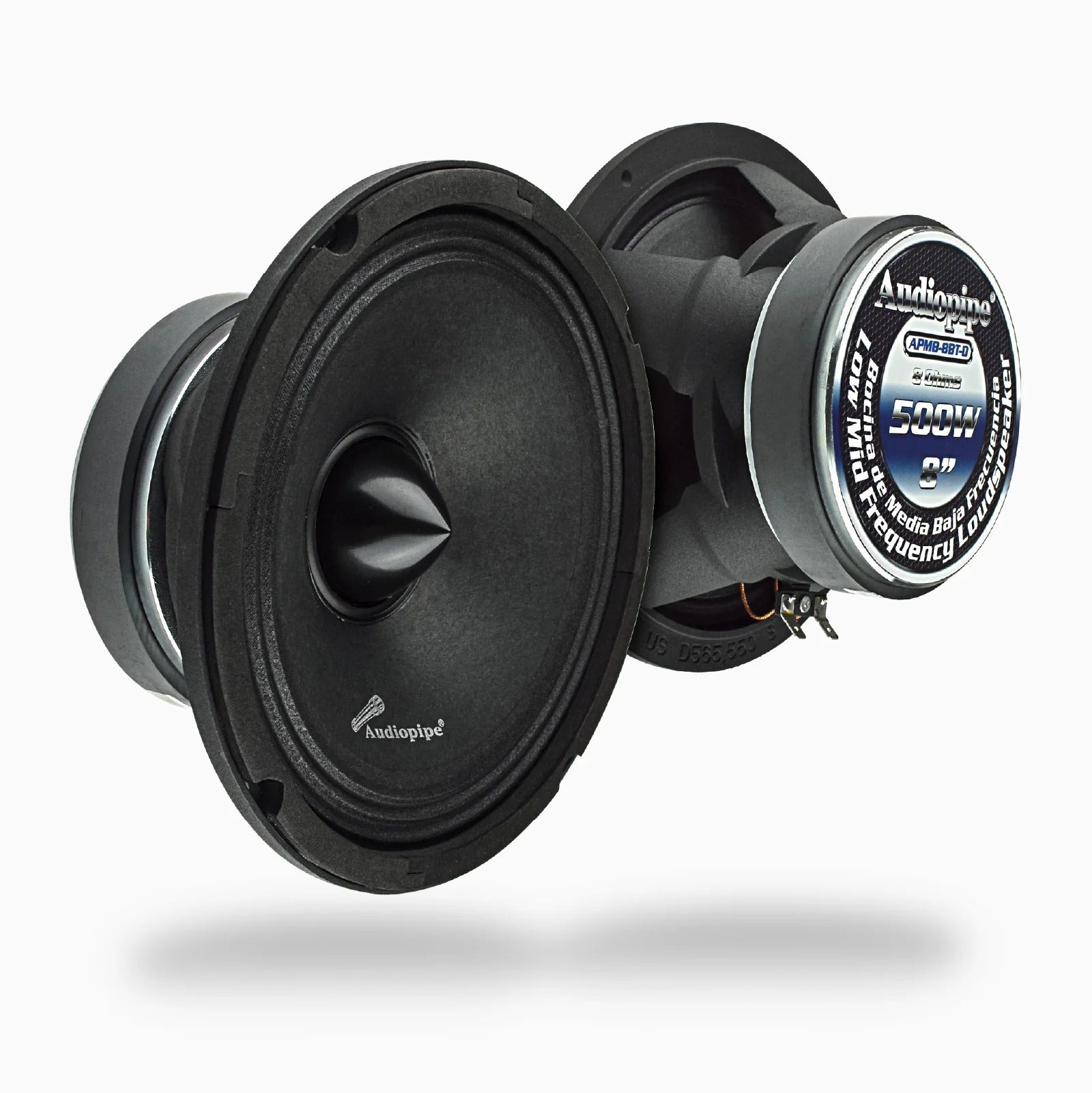 Audiopipe TXX-FB1200-S4 12" 400W RMS Shallow Mount Subwoofer SVC 4-Ohm