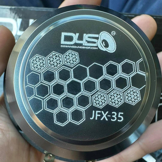 Down4Sound JFX35 3.5" 100W RMS Coaxial Speakers (Pair)