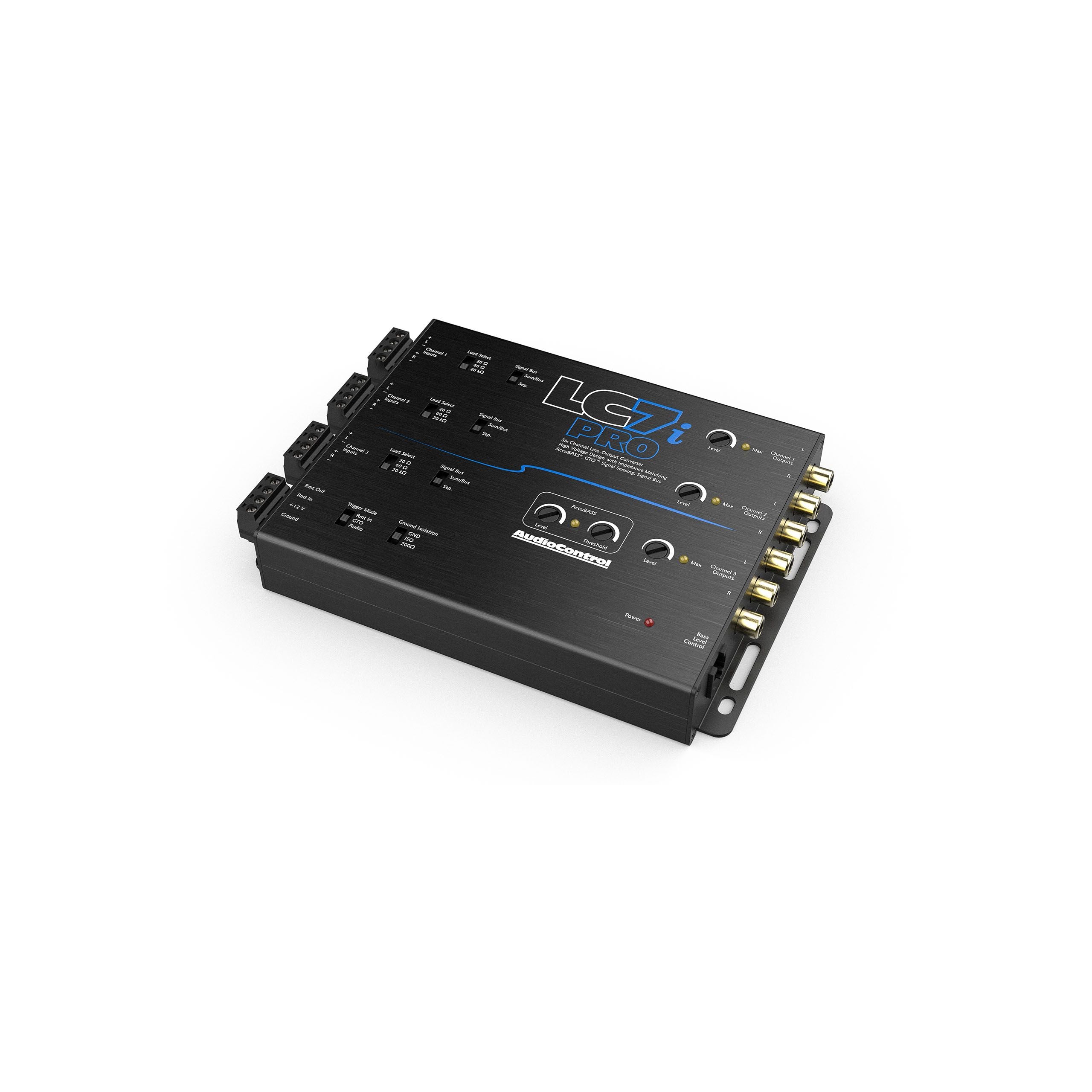 AudioControl LC7i PRO 6-Channel Line Output Convertor With Bass