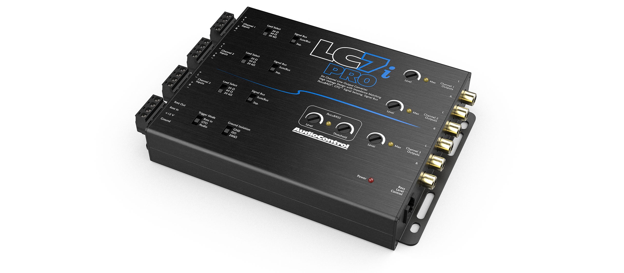 AudioControl LC7i PRO 6-Channel Line Output Convertor With Bass Restoration