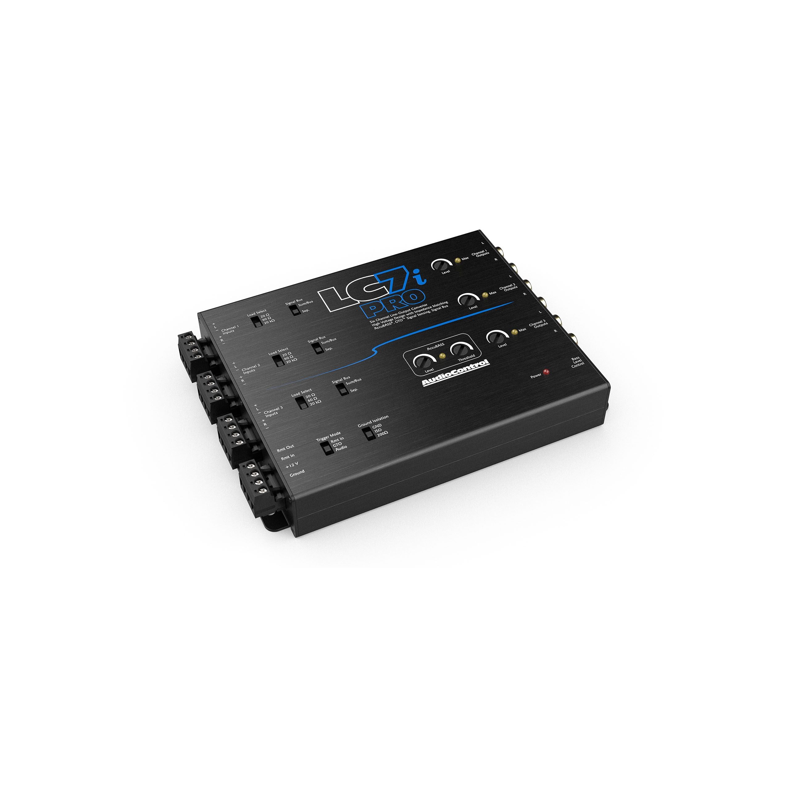 AudioControl LC7i PRO 6-Channel Line Output Convertor With Bass