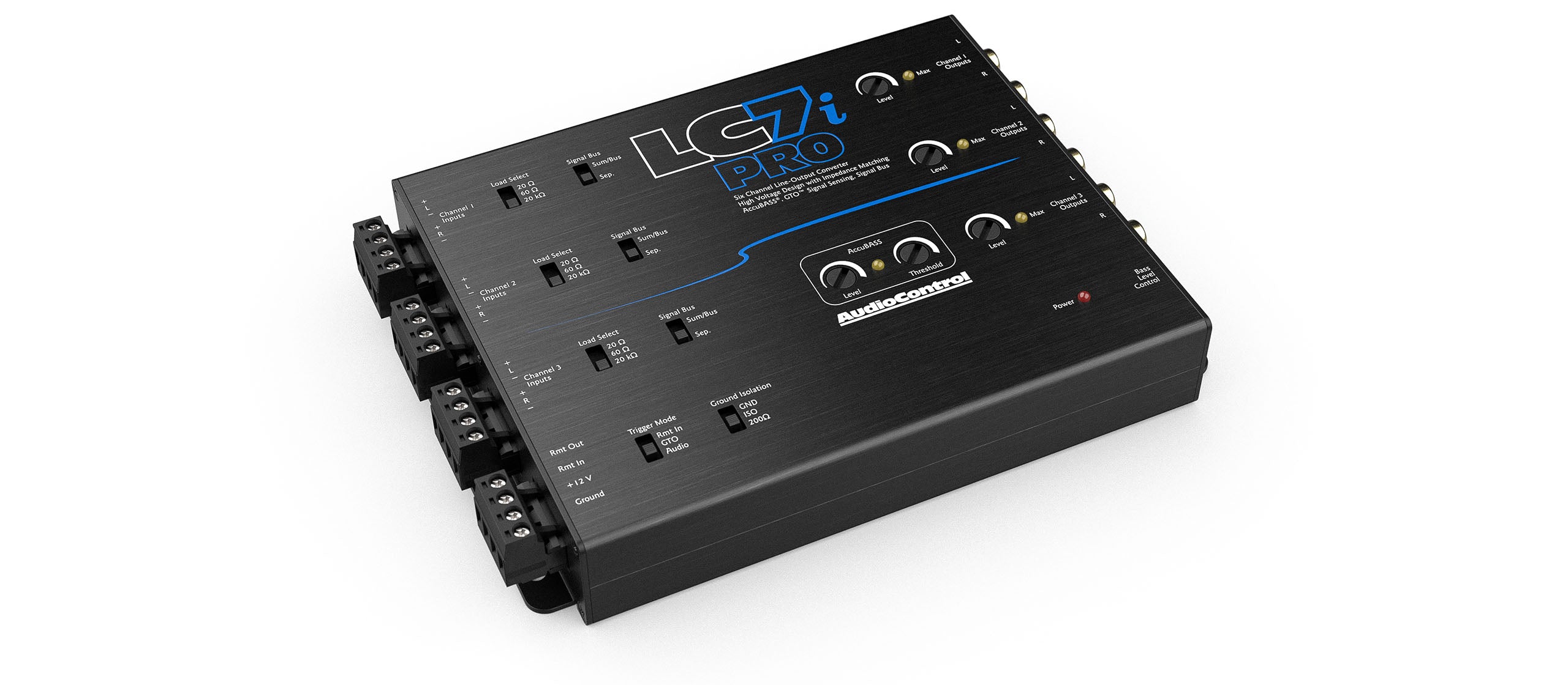 AudioControl LC7i PRO 6-Channel Line Output Convertor With Bass Restoration