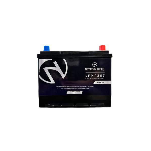 Nemesis Audio LFP-1267 67 AH 7500W Lithium Battery