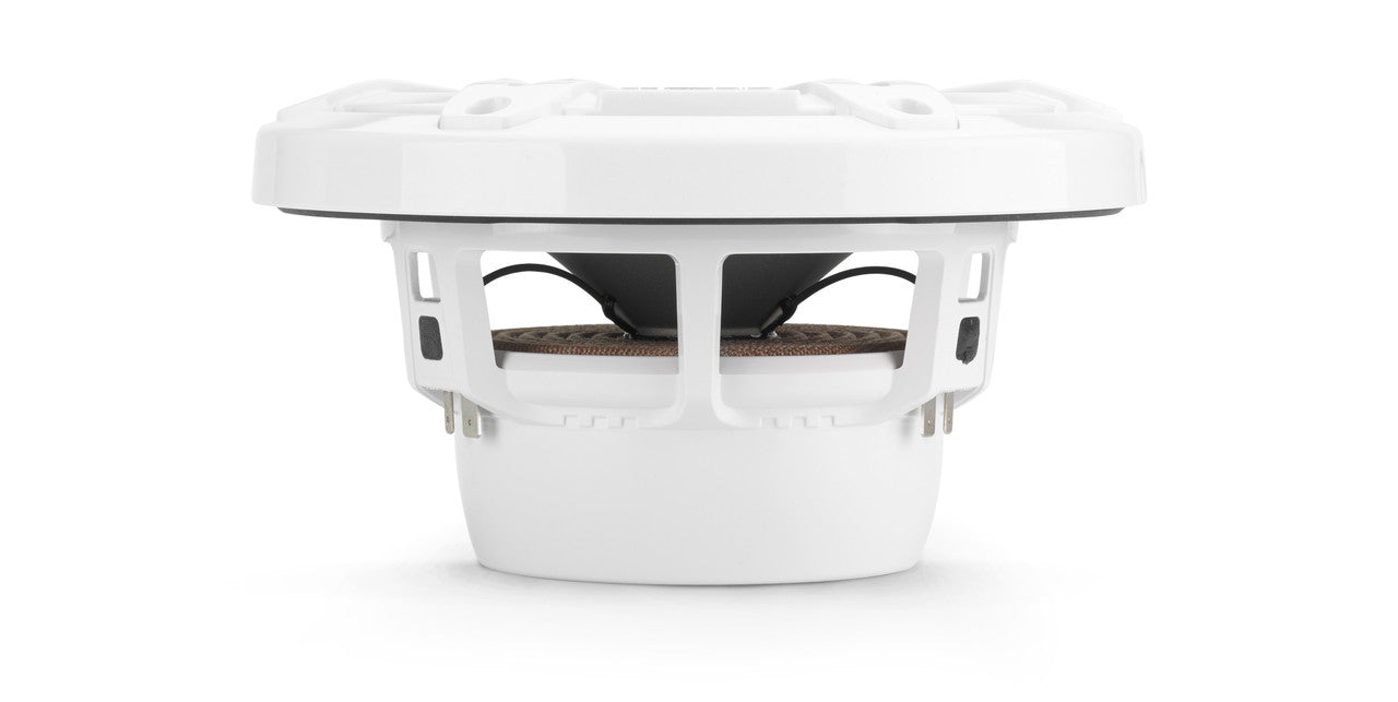 JL Audio M3-650X-S-Gw 6.5" 225W Marine Coaxial Speakers - Gloss White Sports Grills (Pair)