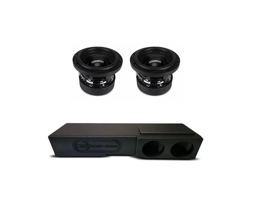 (2) Sundown Audio M8 & Ford F150 09-25 Dual 8" Subwoofer Box Combo