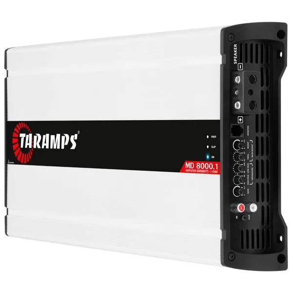 Taramps MD8000.1 1-Channel Monoblock Car Amplifier 8000 Watts @ 1-Ohm Taramps MD8000.1 1-Channel Monoblock Car Amplifier 8000 Watts @ 1-Ohm