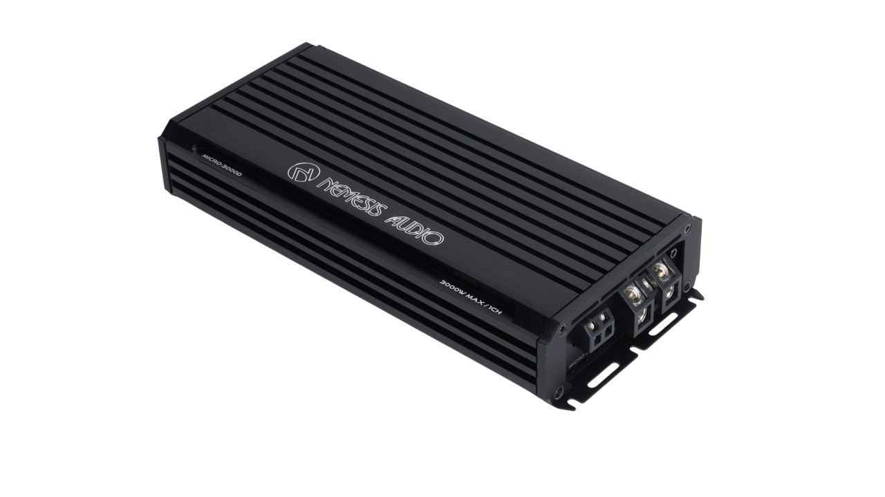 Nemesis Audio MICRO-3000D 1500W RMS Class D Monoblock Micro Amplifier