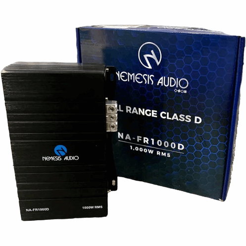 Nemesis Audio NA-FR1000D Full-Range Class D 1-Channel Monoblock Car Am