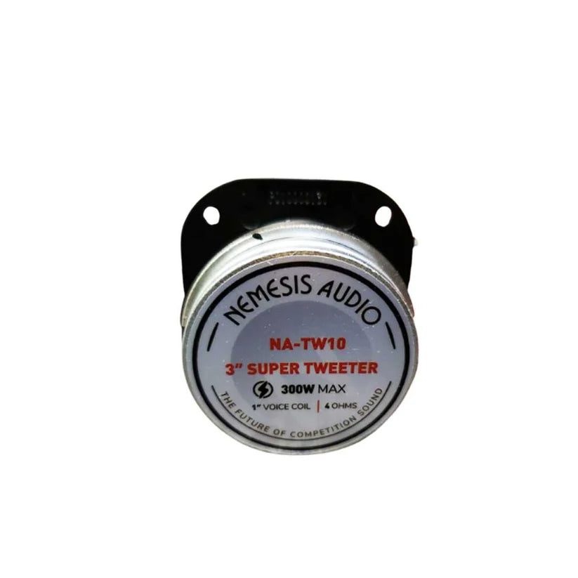 Nemesis Audio NA-TW10 3" 300W Super Tweeter 4-Ohm (Single)