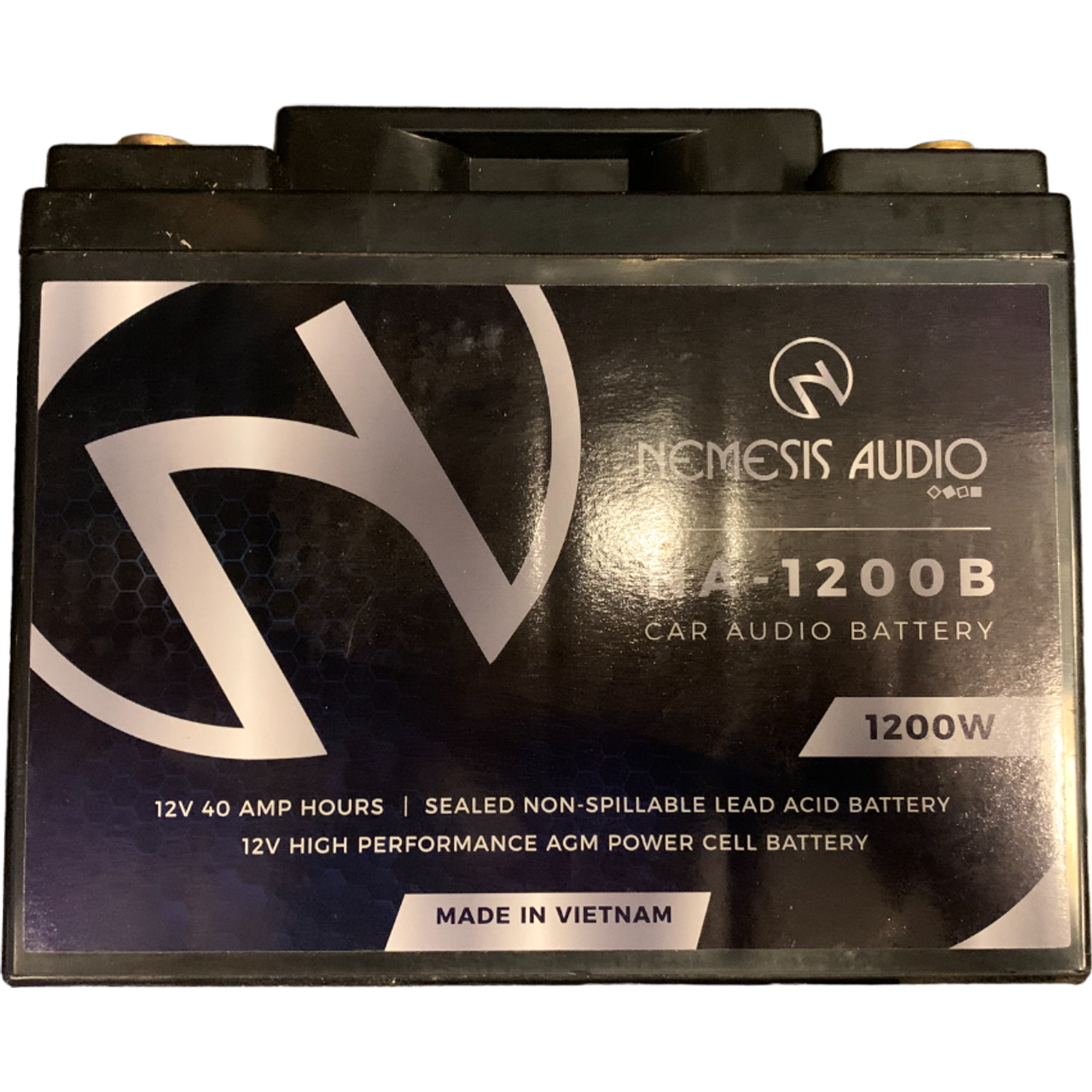 Nemesis Audio NA-1200B 40AH 1200W AGM Power Cell 12V Battery