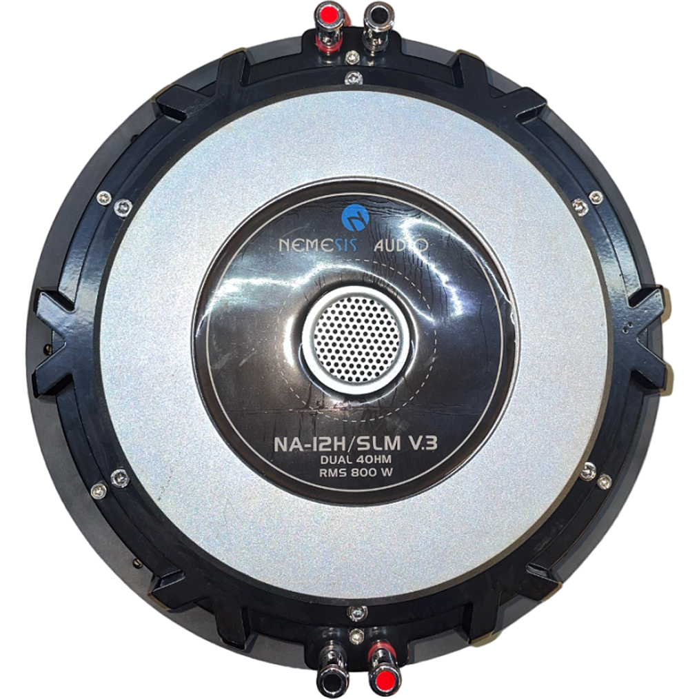 Nemesis Audio NA-12HSLM v.3 12" Car Subwoofer 800 Watts DVC Shallow Mount 4-Ohm