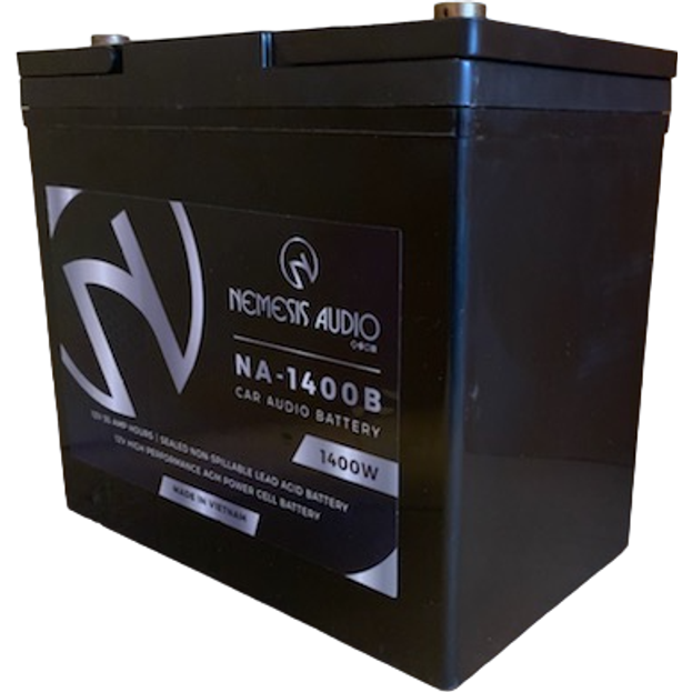 Nemesis Audio NA-1400B 55AH 1400W AGM Power Cell 12V Battery