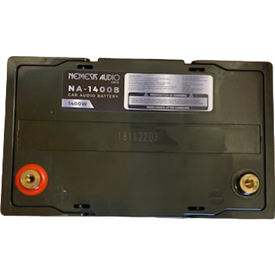 Nemesis Audio NA-1400B 55AH 1400W AGM Power Cell 12V Battery