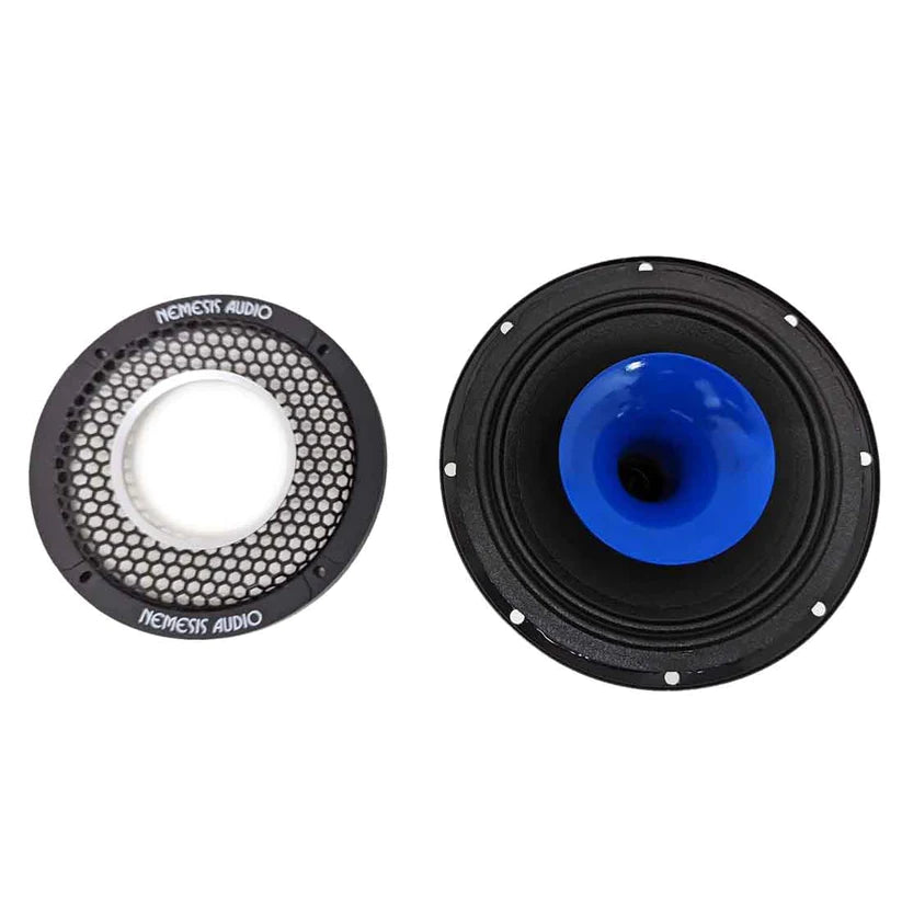 Nemesis Audio NA-6.5HSP 6.5" Midrange Speaker w/ Horn Tweeter 180 Watts 4-Ohm