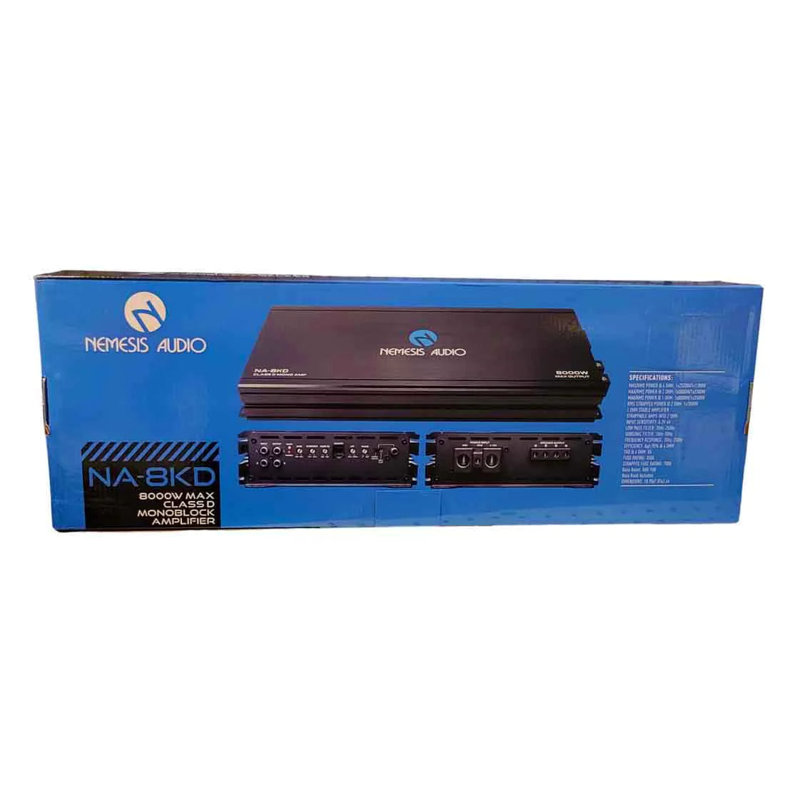 Nemesis Audio NA-8KD 4000W RMS Class D Monoblock Amplifier
