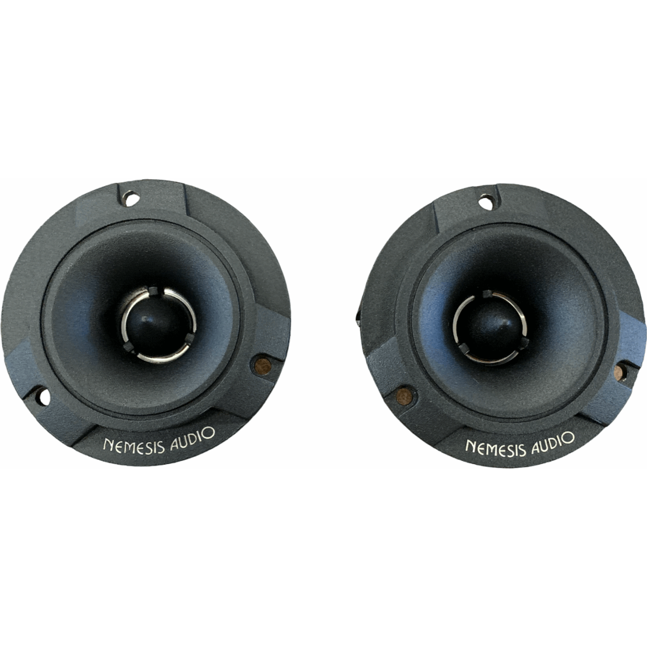 Nemesis Audio NA-TW40 Pro Aluminum Super Bullet Tweeter 200 Watts with Capacitor Crossover (Pair)