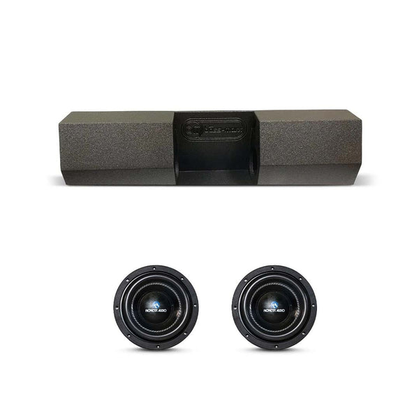 2) Nemesis Audio NA-8M 700W RMS & Universal Single Cab Dual 8