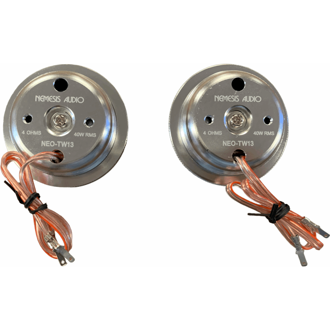 Nemesis Audio NEO-TW13 Neodymium Silk Dome Tweeter 80 Watts (Pair)