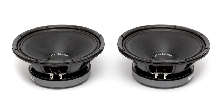 Pride Diamond 8" v3 300W RMS Midrange Speakers (Pair)