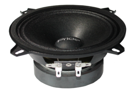 Pride Onyx 5" 80W RMS Midrange Speakers (Pair)