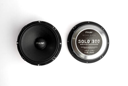 Pride Solo 300 6.5" 300W RMS Midrange Speakers (Pair)