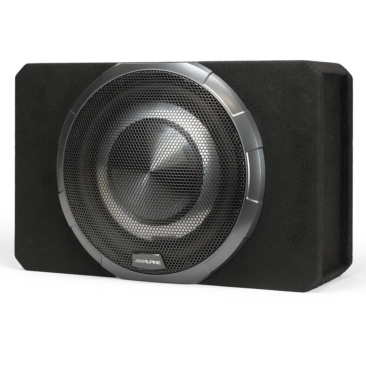 Alpine PWV-SB10 | 10" BassRev™ Powered Subwoofer Enclosure