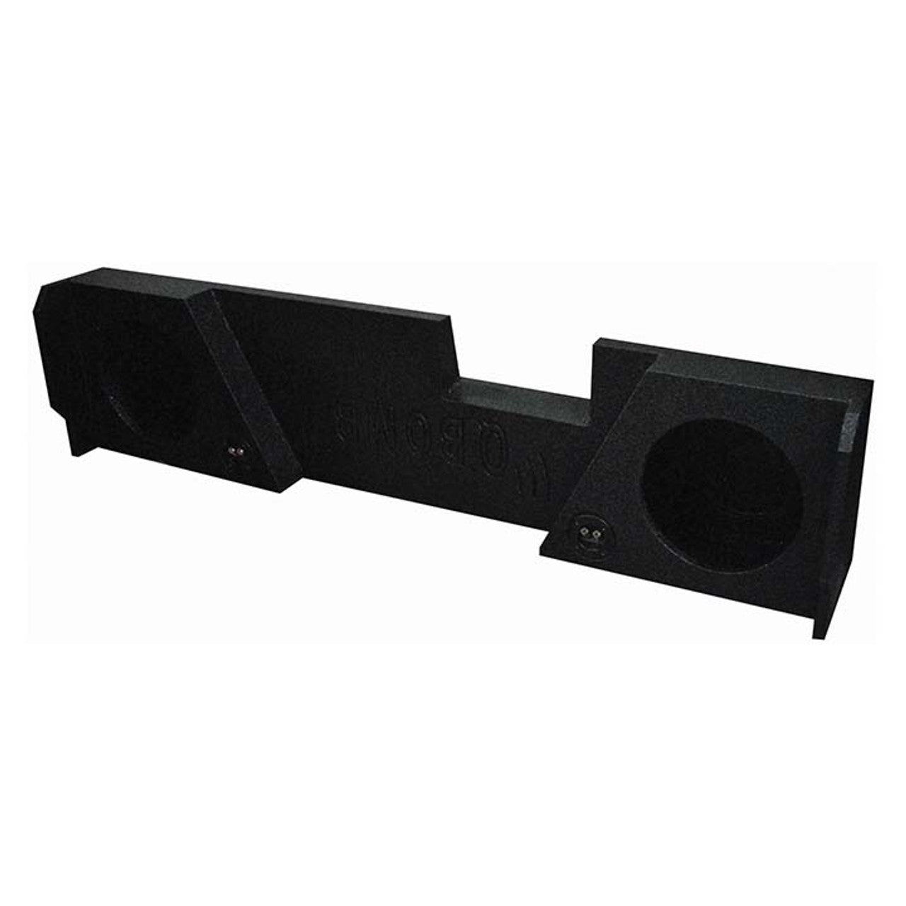 QPower QBGMC10 14DCAB Dual 10" Enclosure for GM/Chevy 14-Up Double Cab