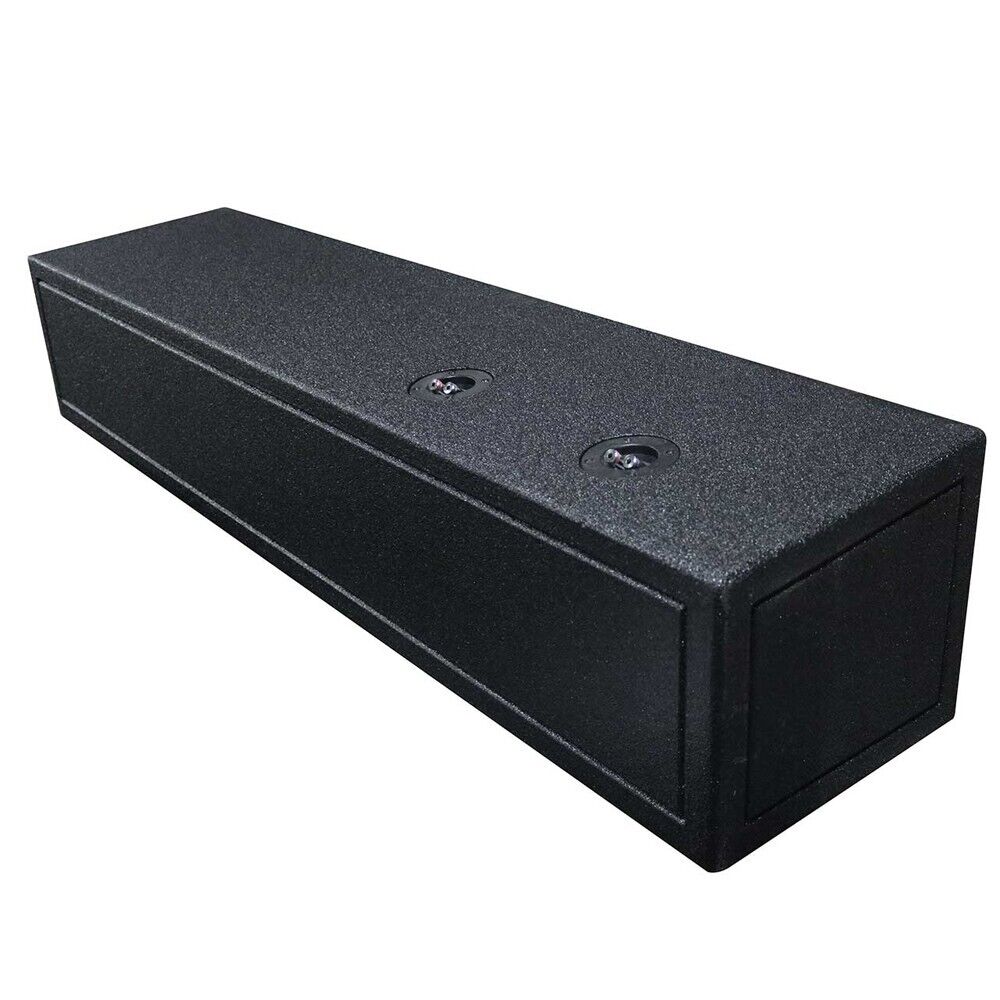 QPower QBDODGEFF19208 Dual 8" Ported Dodge 2019 & Up Bed Liner Spray