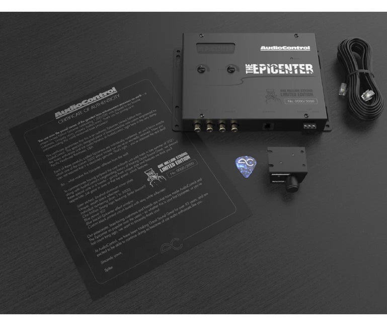 Audiocontrol Epicenter "Billet Edition" Digital Bass Processor With Remote Bass Level Control