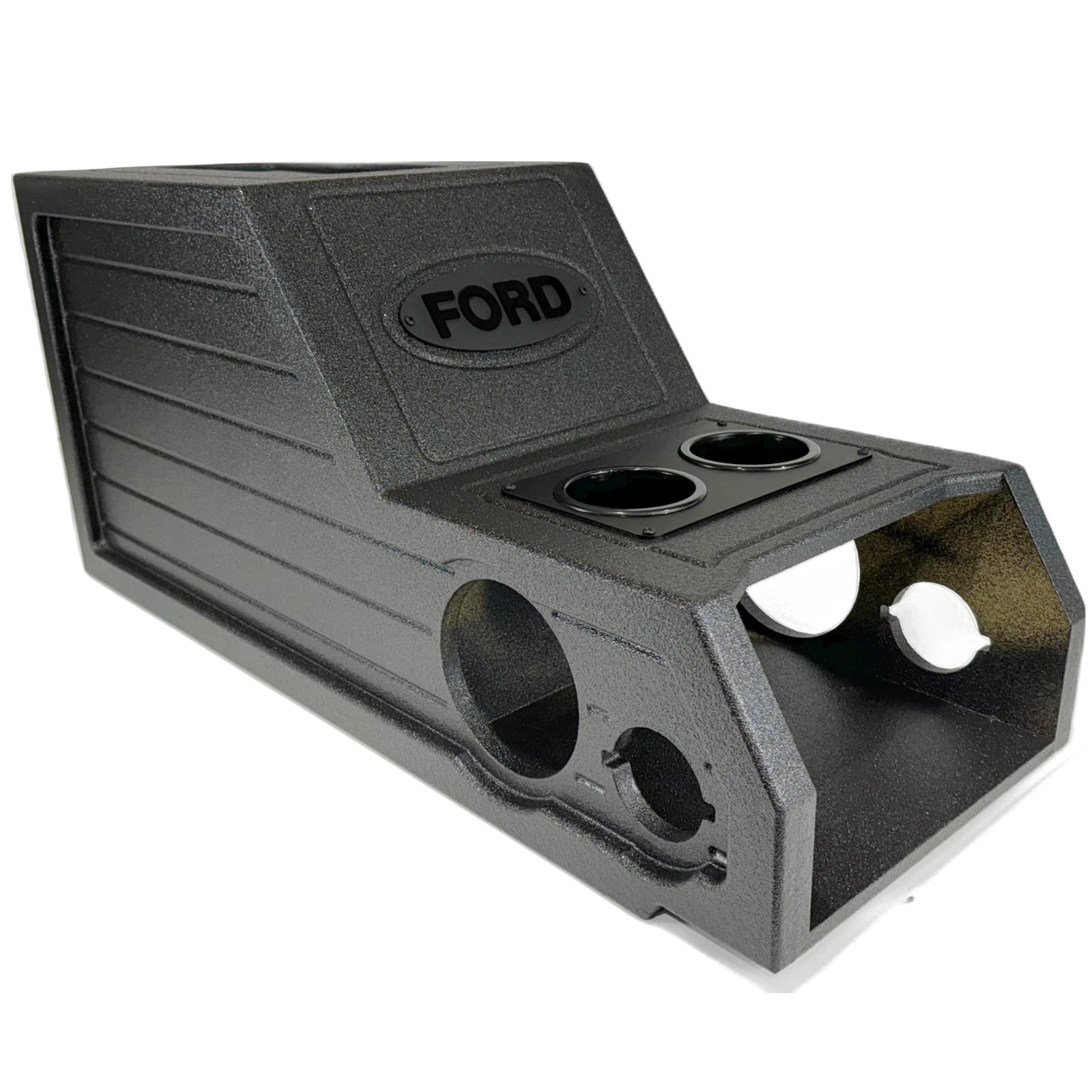 Center Console Enclosure Box Ford F-250 2008-2016 Ported 12"