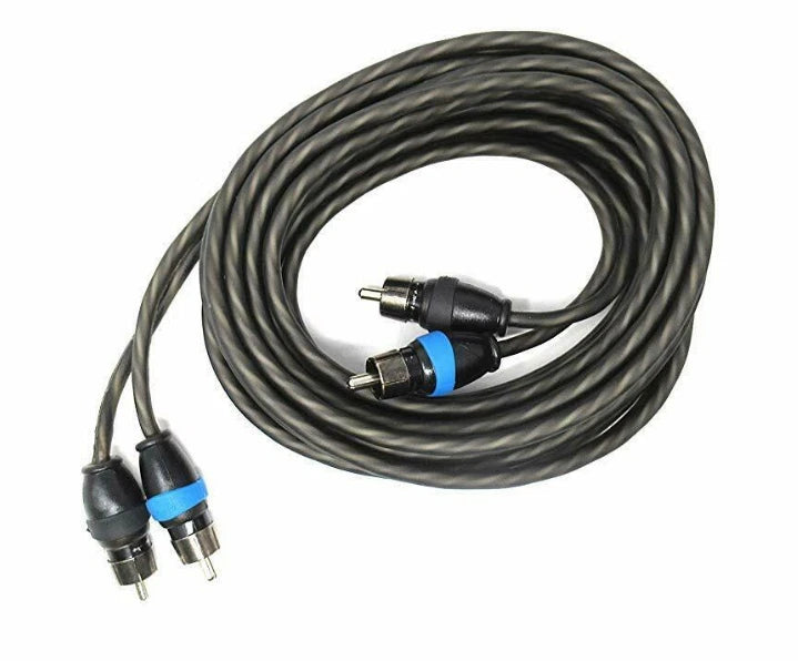 Sky High Car Audio 2-Channel Twisted RCA - 1.5Ft - 20Ft