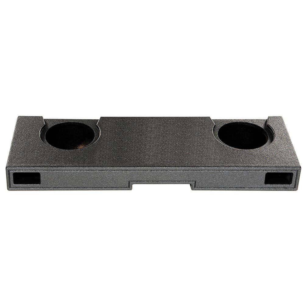 QPower QBGMC07210 Dual 10" Under Seat Armor Coated Enclosure for Select 2007-2013 GMC Crew Cab Vehicles