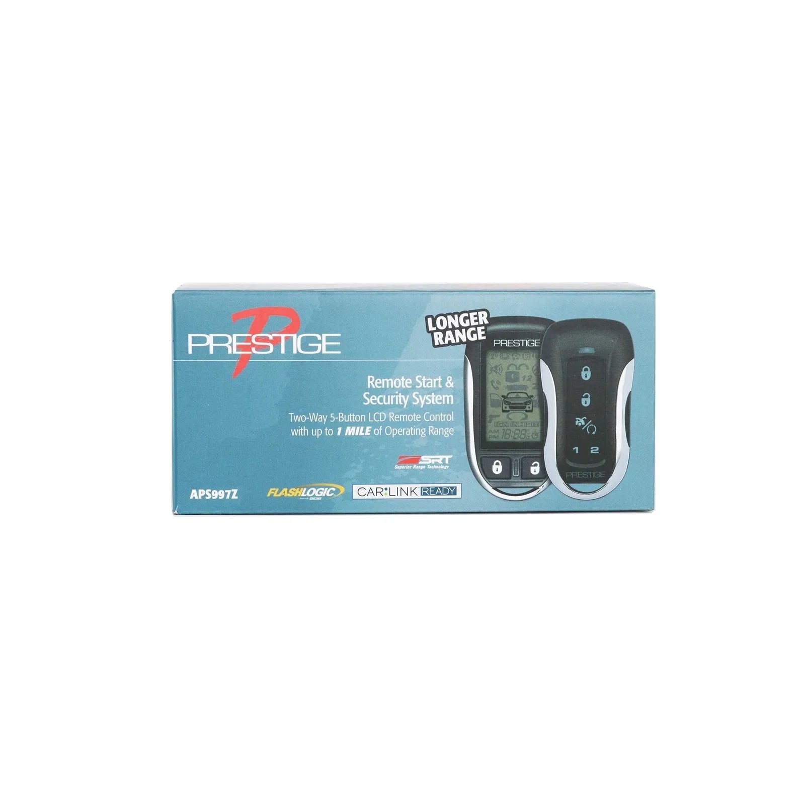 Prestige APS997Z 2-Way 5-Button LCD Remote Control w/ 1 Mile Operating Range