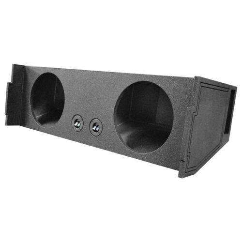QPower QBSUV12 Vented Dual 12" Ported Enclosure for 3rd Row SUV Vehicles - Bedliner
