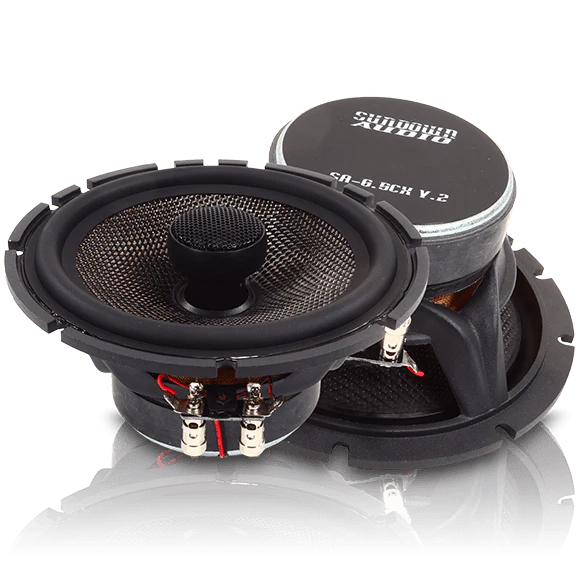 Sundown Audio SA-65CX V2 6.5" 80W Coaxial Speakers (Pair)