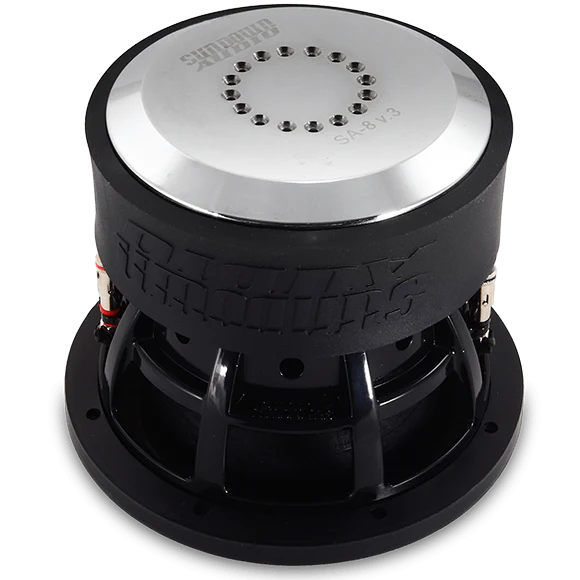 (4) Sundown Audio SA8 v3 & Chevy Crew Cab 19-25 Quad 8" Subwoofer Box Combo