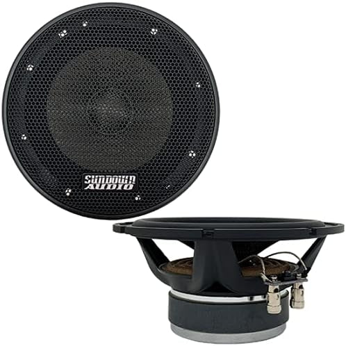 Sundown Audio SA-6.5M 6.5" 250W RMS Midbass Speakers (Pair)