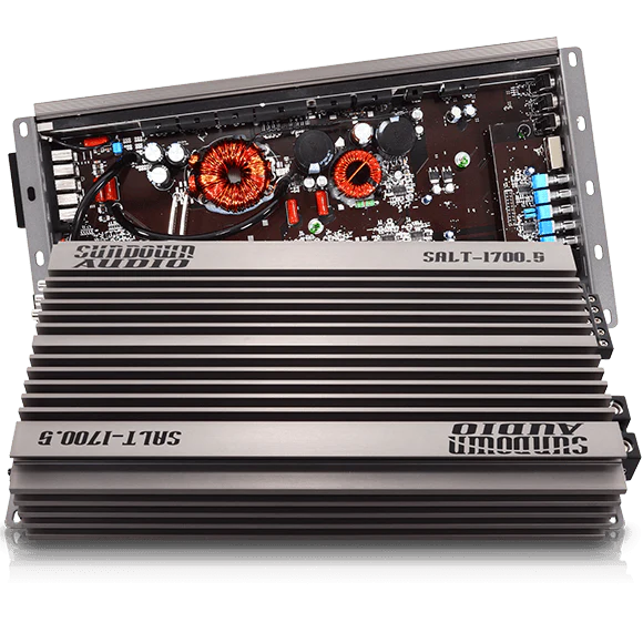 Sundown Audio SALT-1700.5 2200W RMS Class D 5-Channel Amplifier Made In Korea