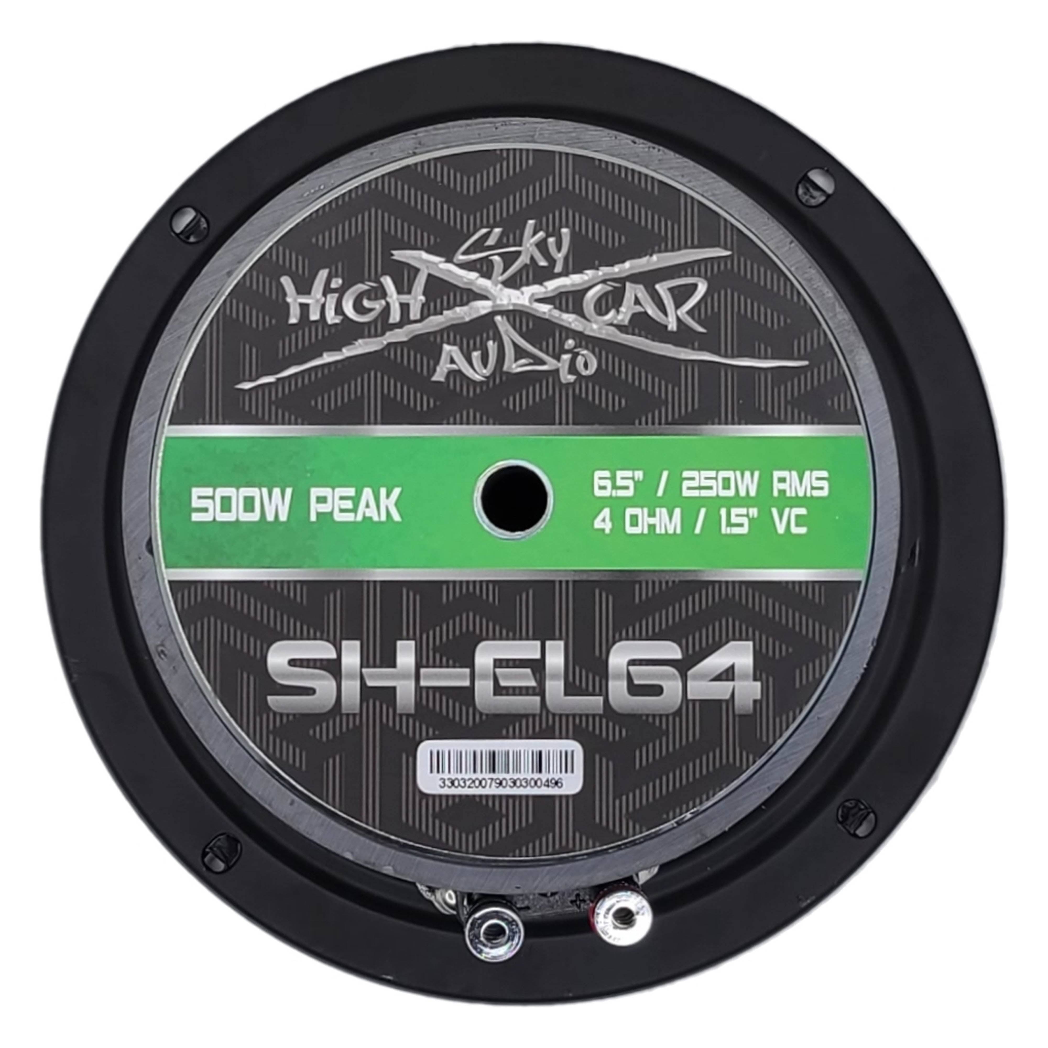 Sky High Car Audio SH-EL64 6.5" 250W RMS Midrange Speaker (Single)