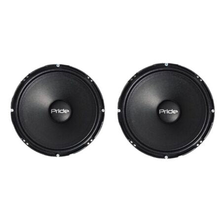 Pride Solo 300 8" 300W RMS Midrange Speakers (Pair)