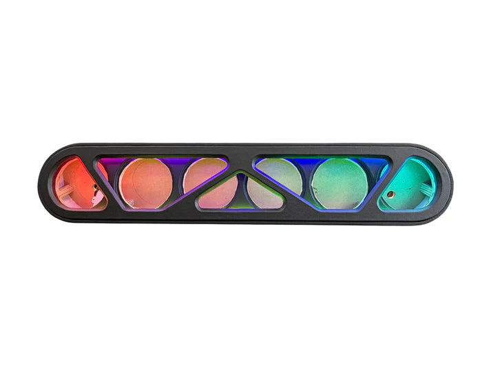 6 Speaker Rack w/ RGB LED & Beauty Panel - Vynil