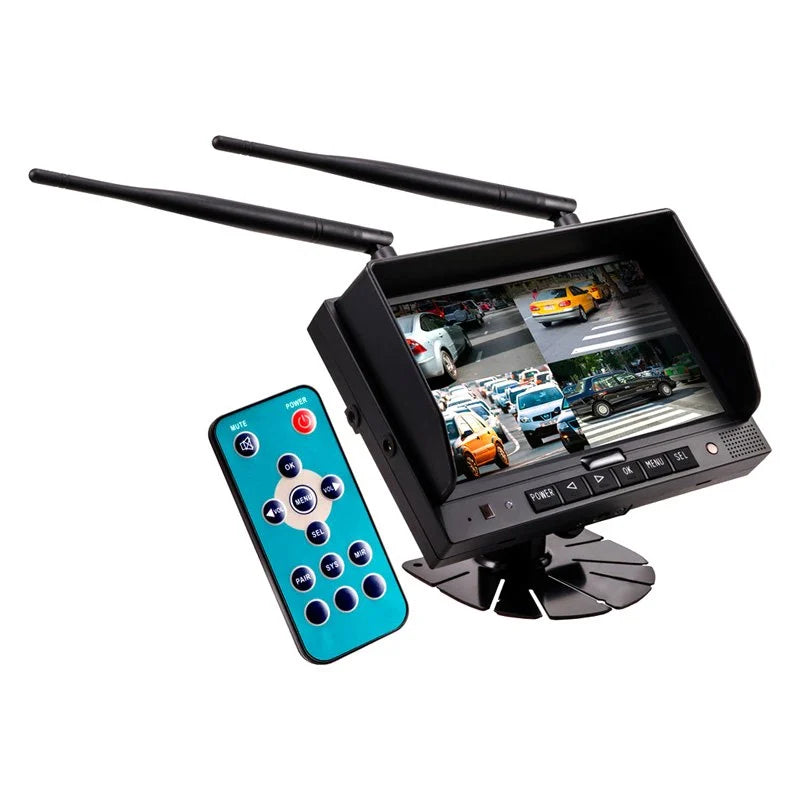 iBeam  TE-4WCM 7" Commercial Wireless Monitor with Quad Output