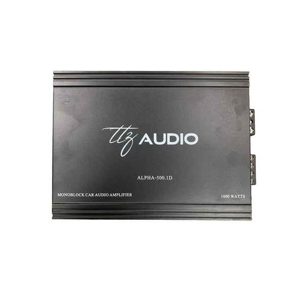 TTZ Audio Alpha-500.1D 500W RMS Monoblock Amplifier