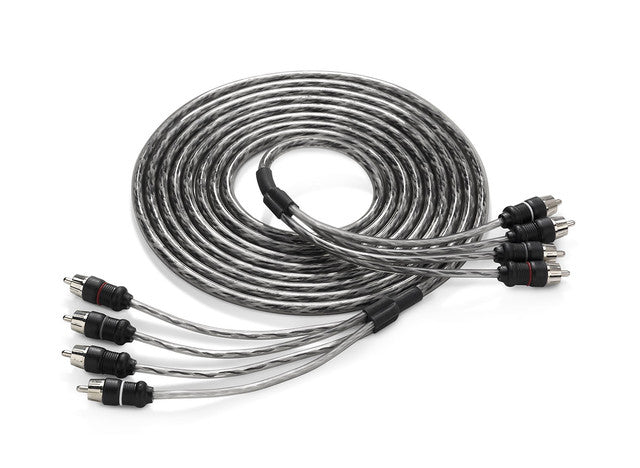 JL Audio XD-CLRAIC4-12 | 4-Channel 12FT Core Audio RCAs