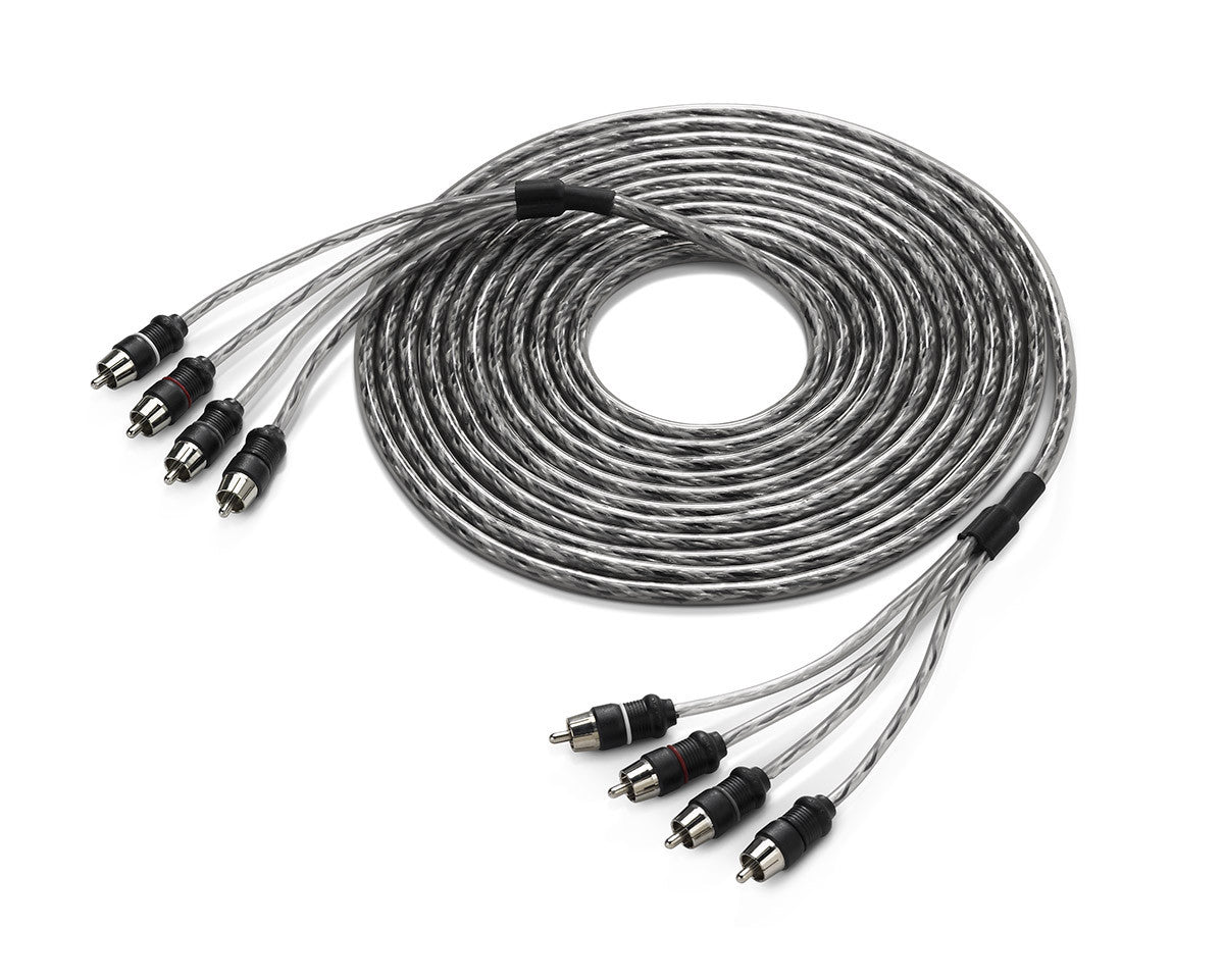 JL Audio XD-CLRAIC4-18 | 4-Channel 18FT Core Audio RCAs