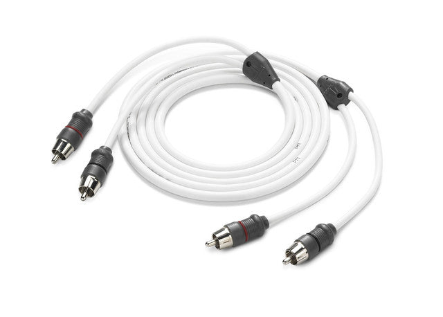 JL Audio XMD-WHTAIC2-12 | 2-Channel 12FT Marine Audio RCAs